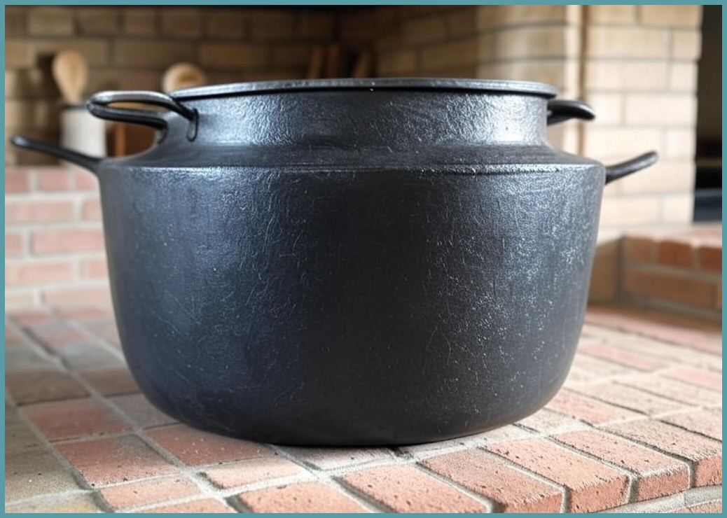 대형가마솥 화덕 무쇠 무게 업소용 대형솥 냄비