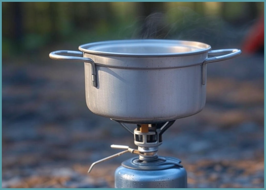 루바네 캠핑 일회용 사각 은박냄비