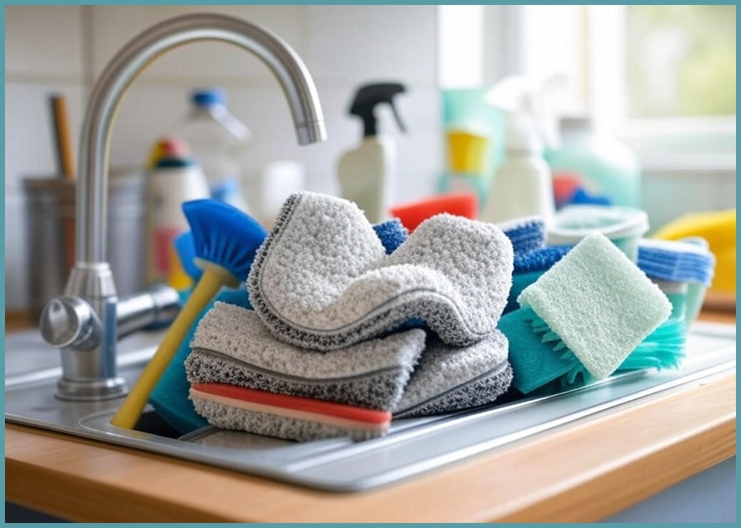 수세미 혼합세트 3M 걸이형 패드 18개 주방용품 청소도구 주방청소 세척용품 주방세제 세