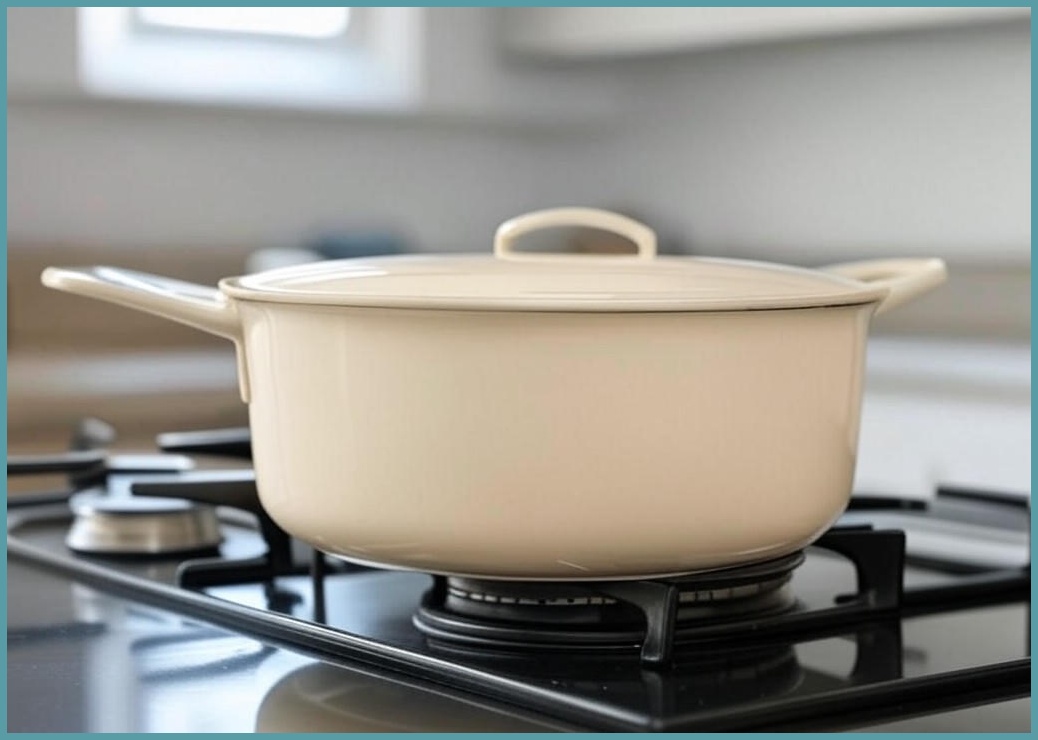 퀸센스 인덕션 로제 편수냄비, 16cm, 크림, 1개