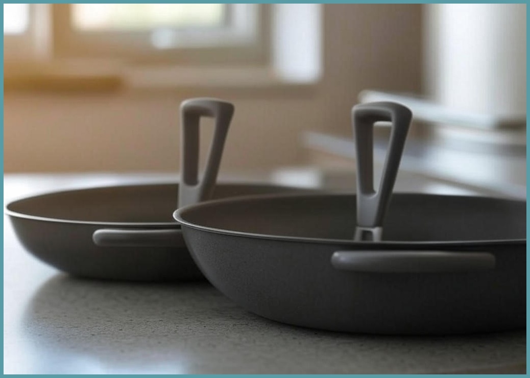 테라누보 마그네틱 실리콘 냄비 오븐 손잡이, 그레이, 2개