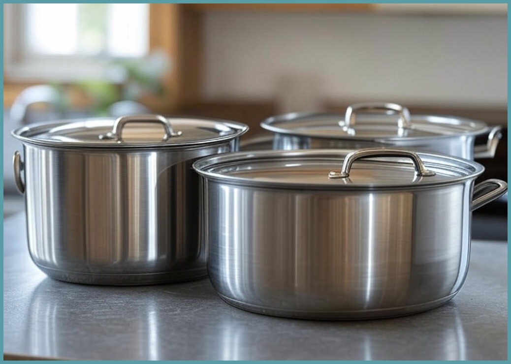 테인리스 솥 3 종 세트